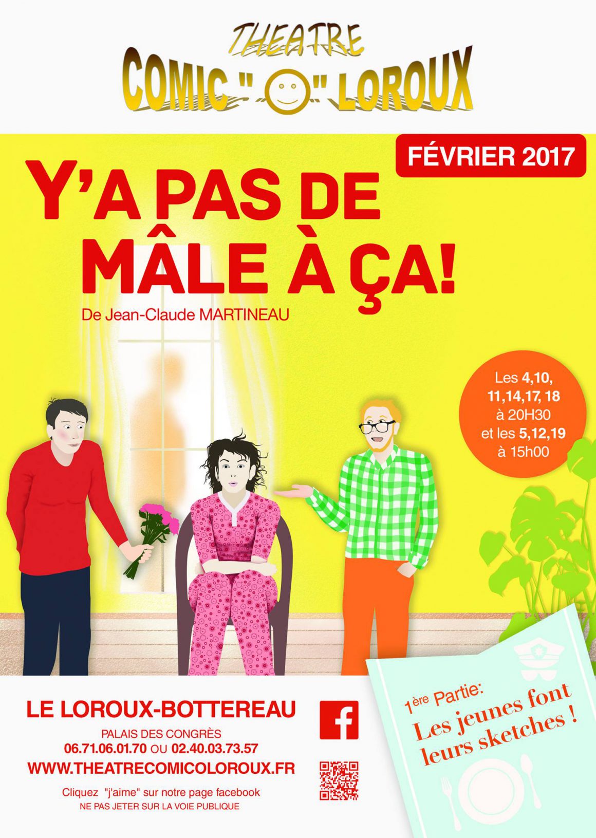 Saison 2017 – Y’a pas de mâle à ça