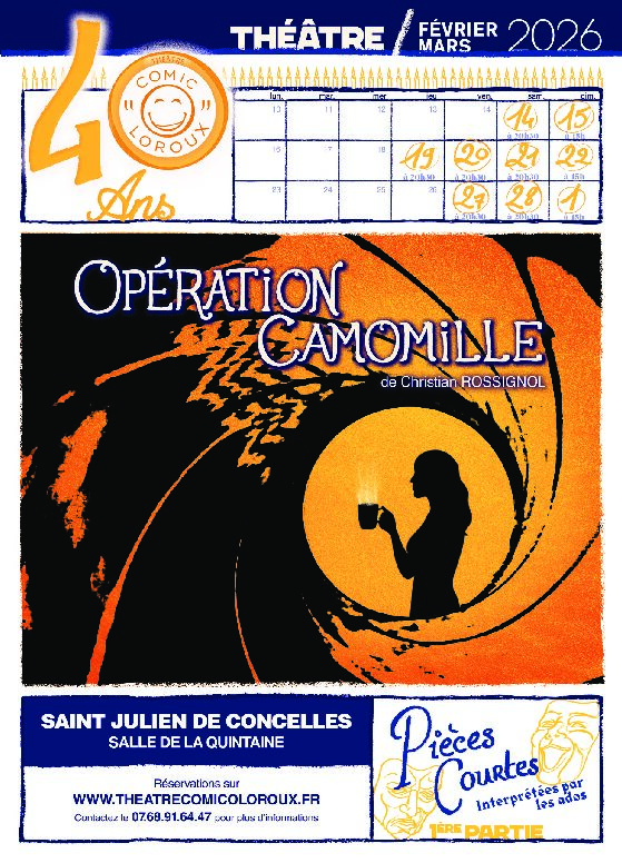 Flyer26 recto Saison 2026 – Opération Camomille